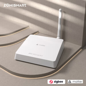 جهاز Hub ذكي Matter من Zemismart – جسر تحكم متكامل يدعم Zigbee – متوافق مع Google Home وSmartThings وتطبيق Tuya